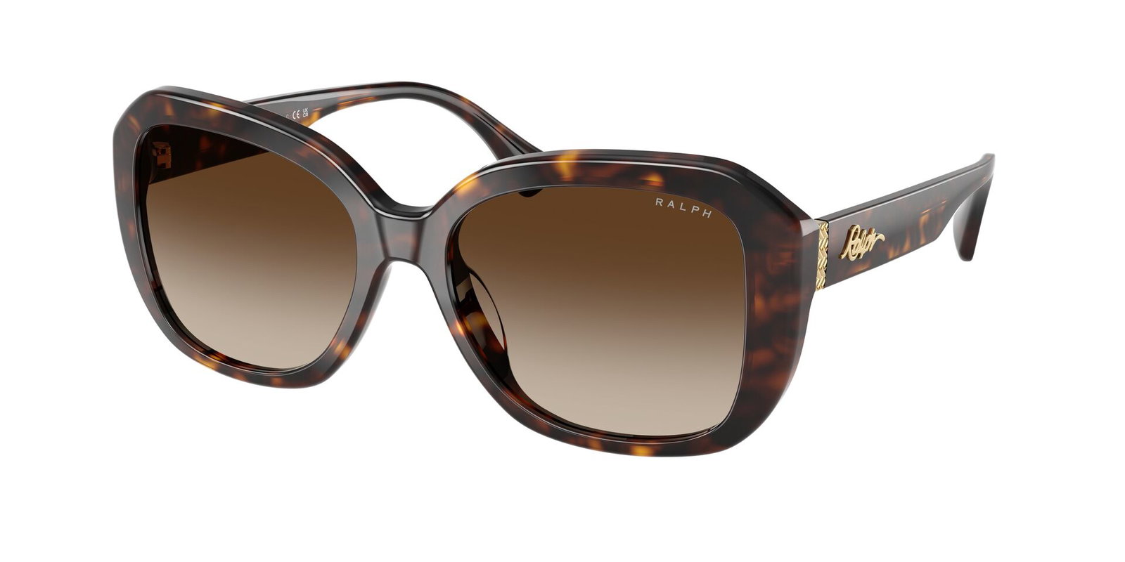 Das Bild zeigt die Ralph Sonnenbrille RA5321U 500313 leicht seitlich.